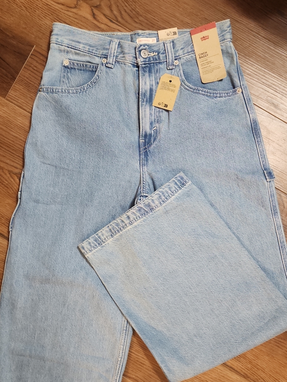 Levi's Cinch Baggy Denim Jeans NWT